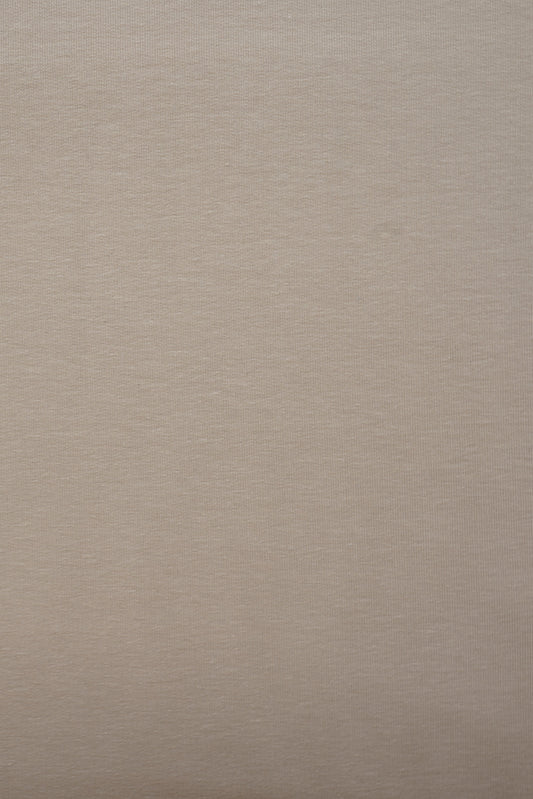 French Terry uni beige