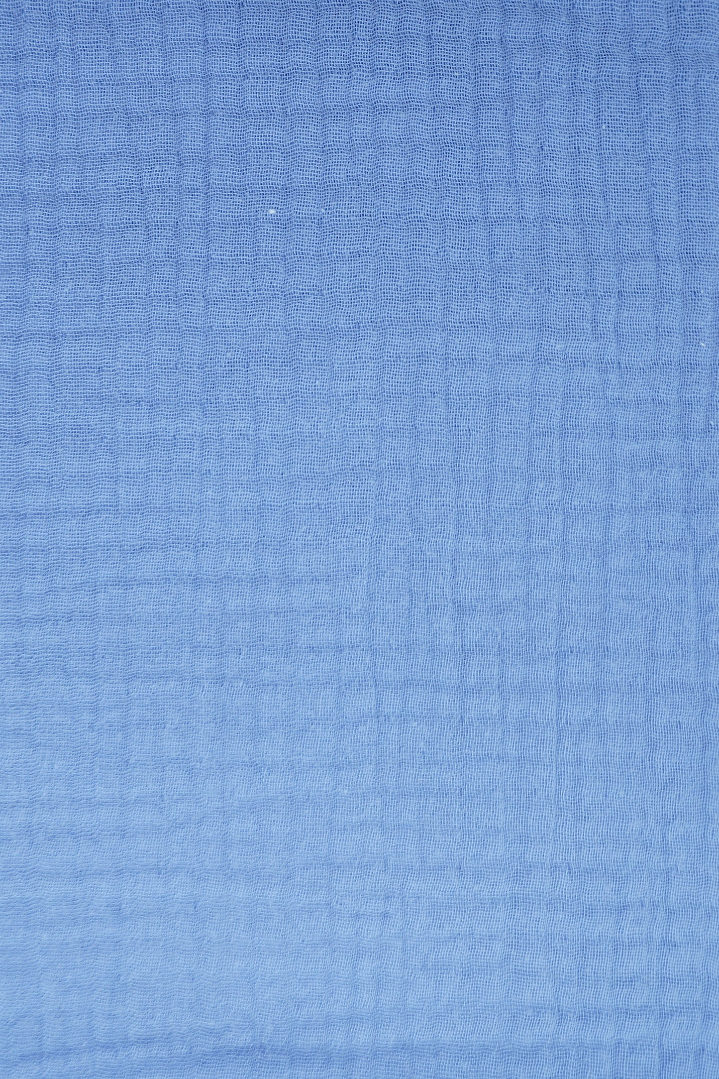 Musselin uni stahlblau