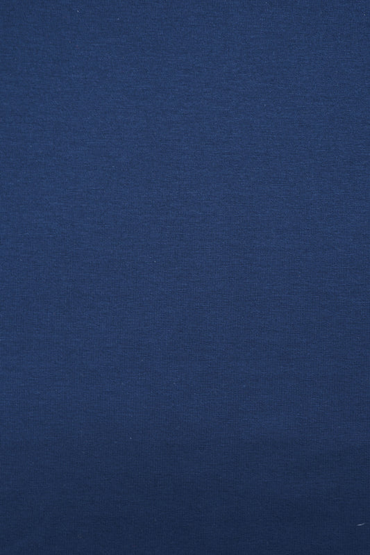 Viskosejersey uni navy