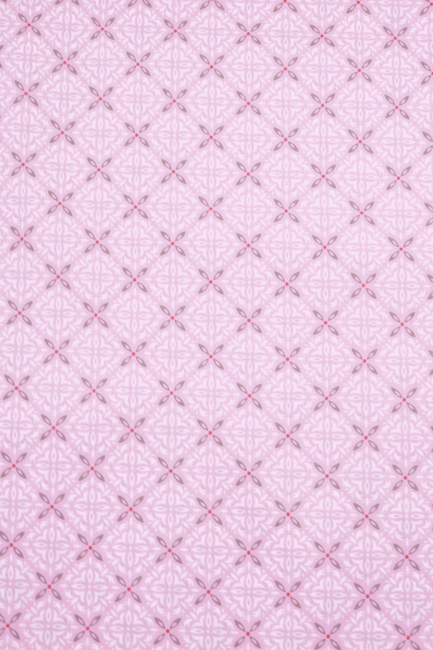 Baumwolle rosa mit Ornamente