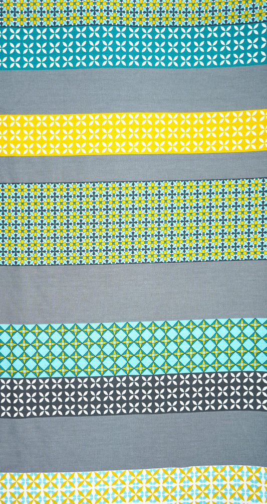 Baumwolle Patchwork Streifen mit Muster