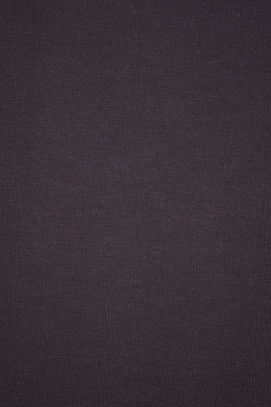 Jersey uni dunkelbraun