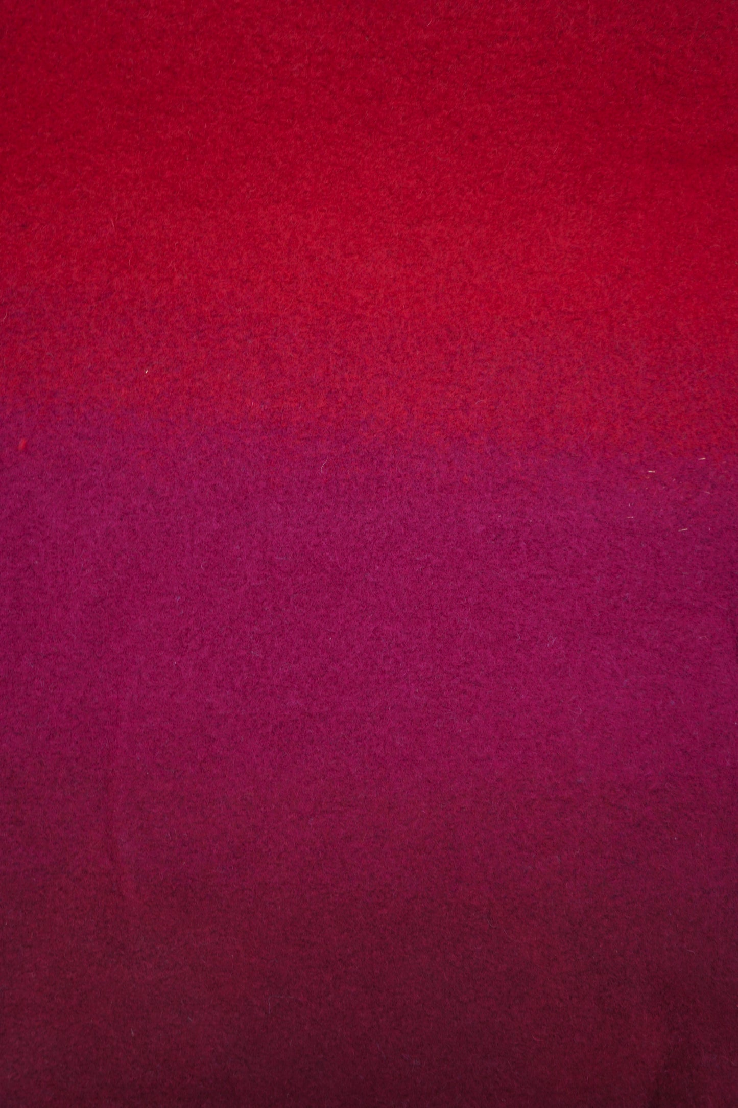 Walkloden rot mit Farbverlauf 0,90m RESTSTÜCK