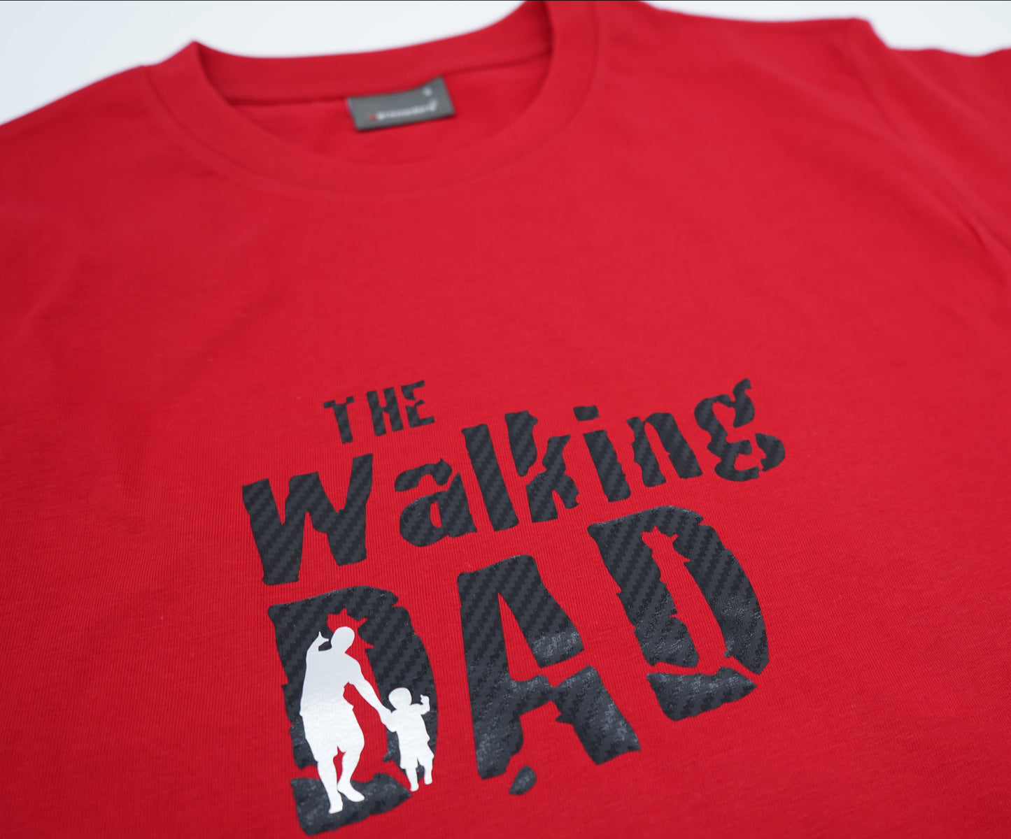 T-Shirt - The Walking Dad silber - carbon metallic