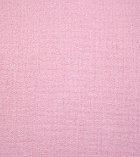 Musselin uni baby rosa