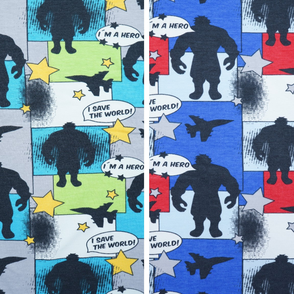 Jersey Hulk in 2 vers. Varianten