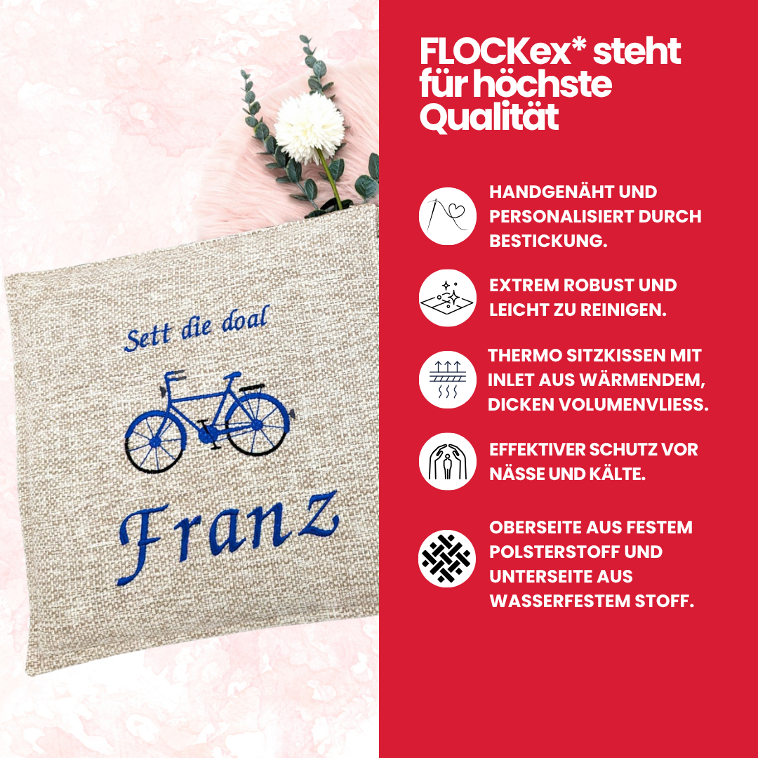 Outdoorkissen personalisiert mit Wunschtext/-motiv