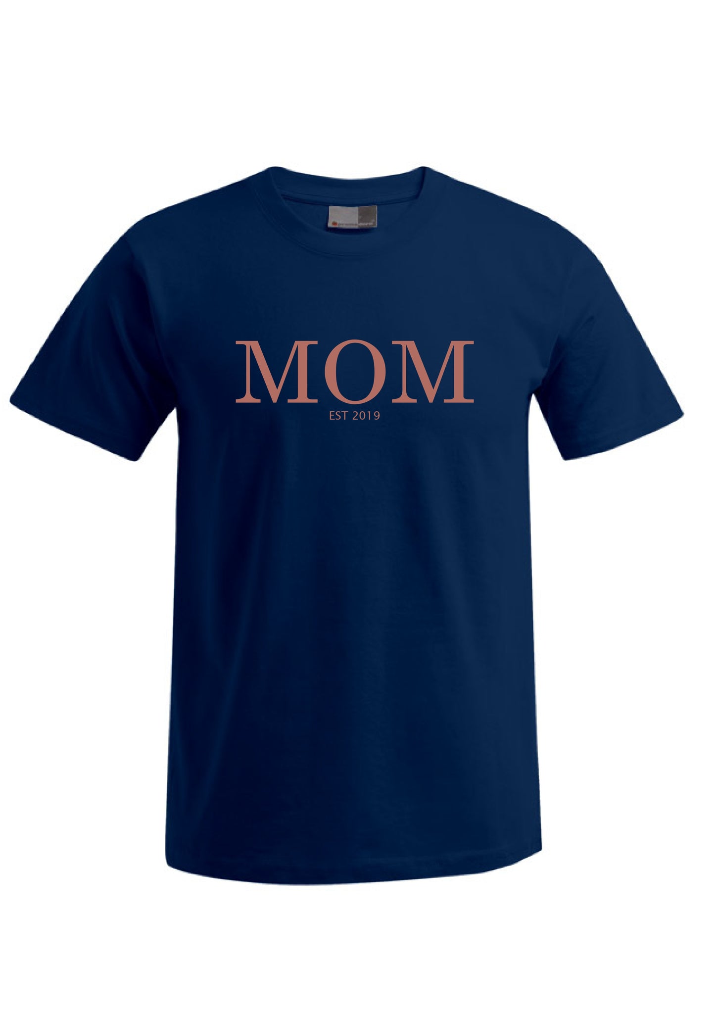 T-Shirt MOM - Est rosegold metallic