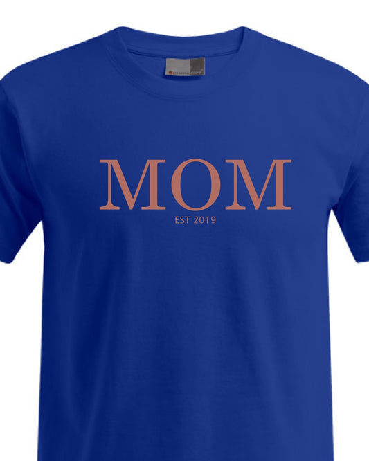 T-Shirt MOM - Est rosegold metallic