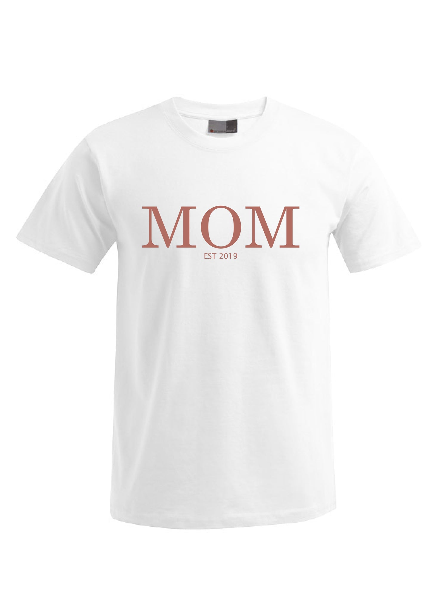 T-Shirt MOM - Est rosegold metallic