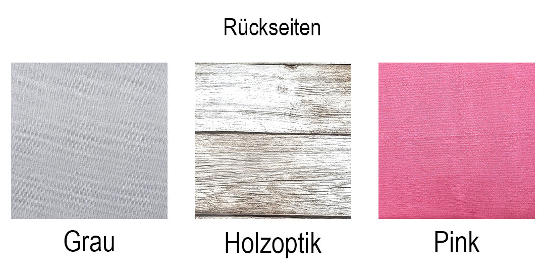 Fahrradkissen bestickt outdoor mit Wunschtext/-motiv