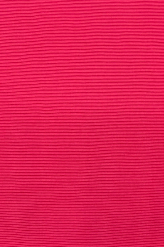 Bündchen grob neon pink