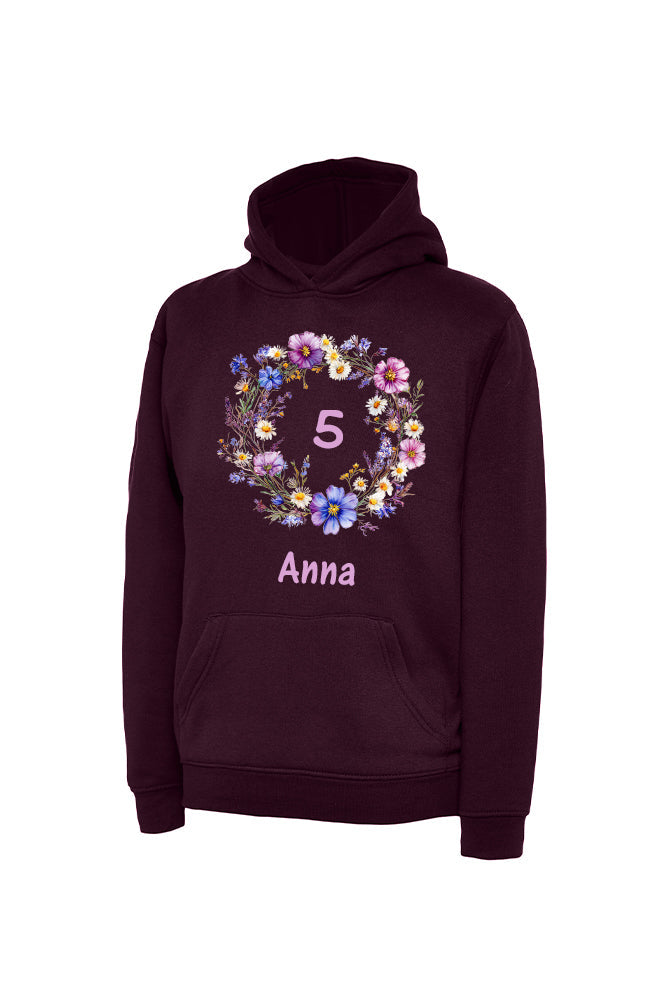 Kinderhoodie Mädchen - personalisierbar