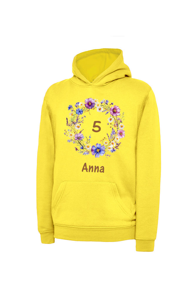 Kinderhoodie Mädchen - personalisierbar