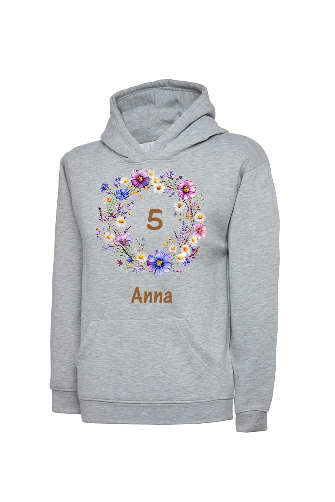 Kinderhoodie Mädchen - personalisierbar