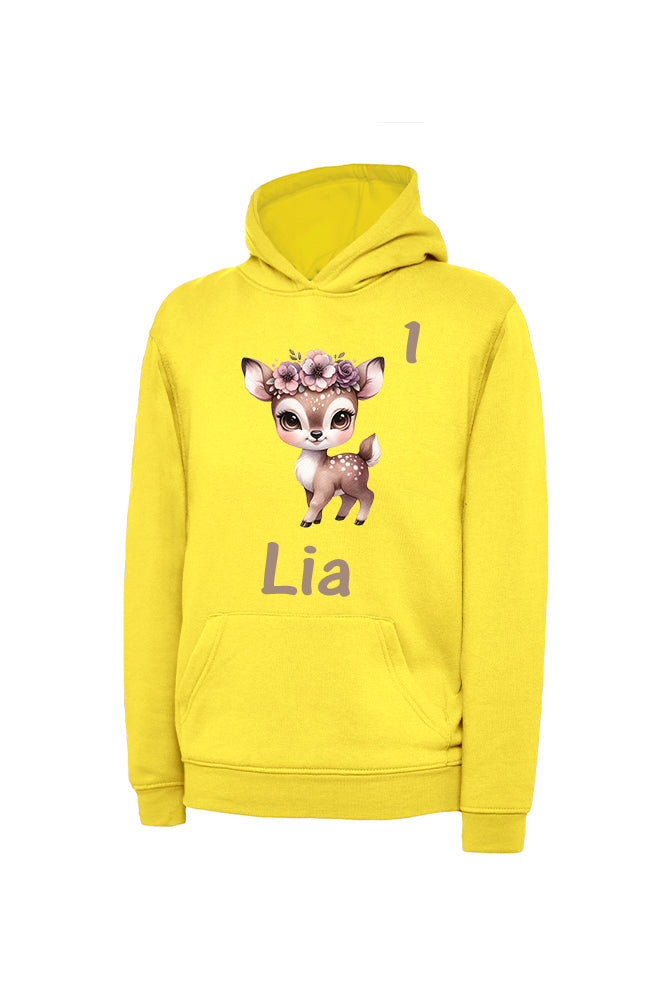 Kinderhoodie Mädchen - personalisierbar