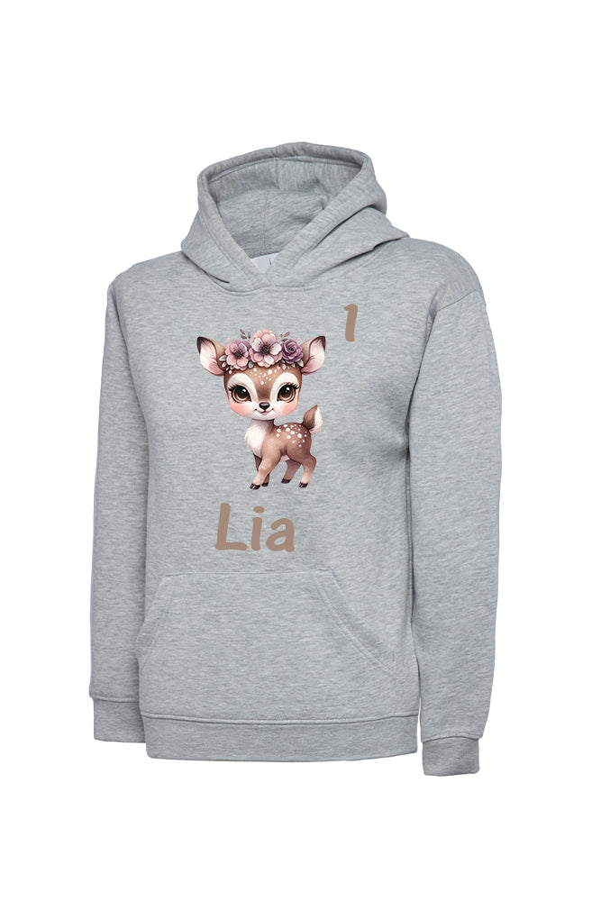 Kinderhoodie Mädchen - personalisierbar