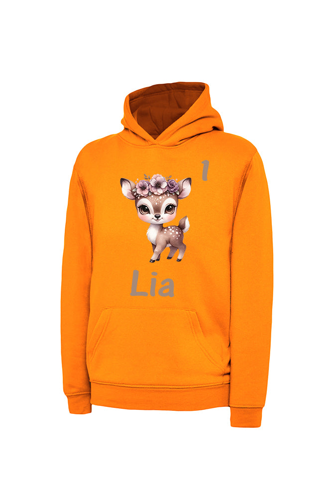 Kinderhoodie Mädchen - personalisierbar
