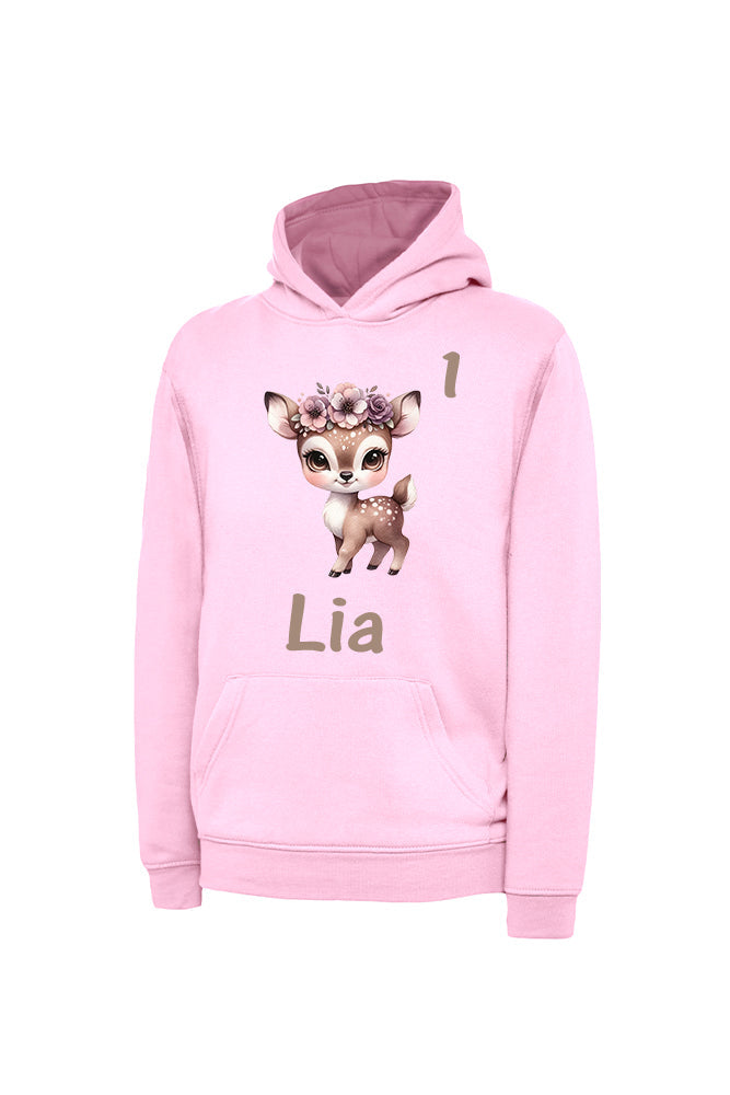 Kinderhoodie Mädchen - personalisierbar