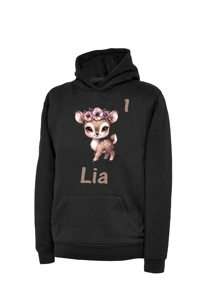 Kinderhoodie Mädchen - personalisierbar