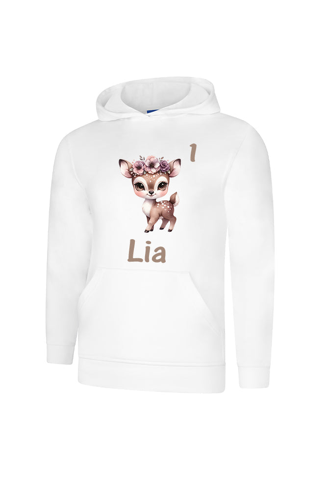 Kinderhoodie Mädchen - personalisierbar