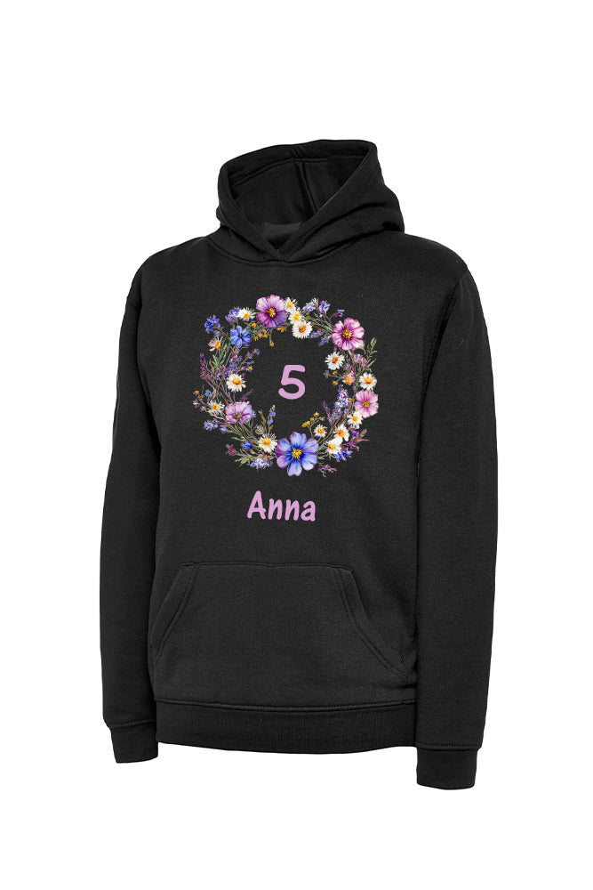 Kinderhoodie Mädchen - personalisierbar