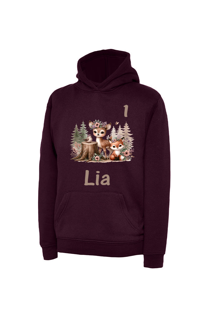 Kinderhoodie Mädchen - personalisierbar