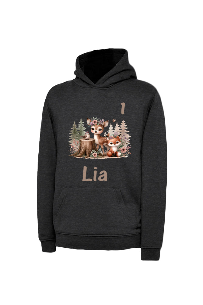 Kinderhoodie Mädchen - personalisierbar