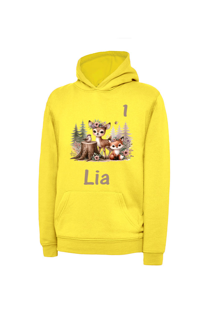 Kinderhoodie Mädchen - personalisierbar