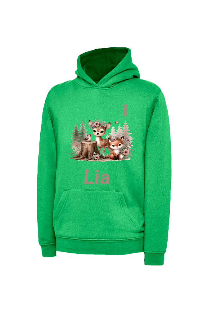 Kinderhoodie Mädchen - personalisierbar