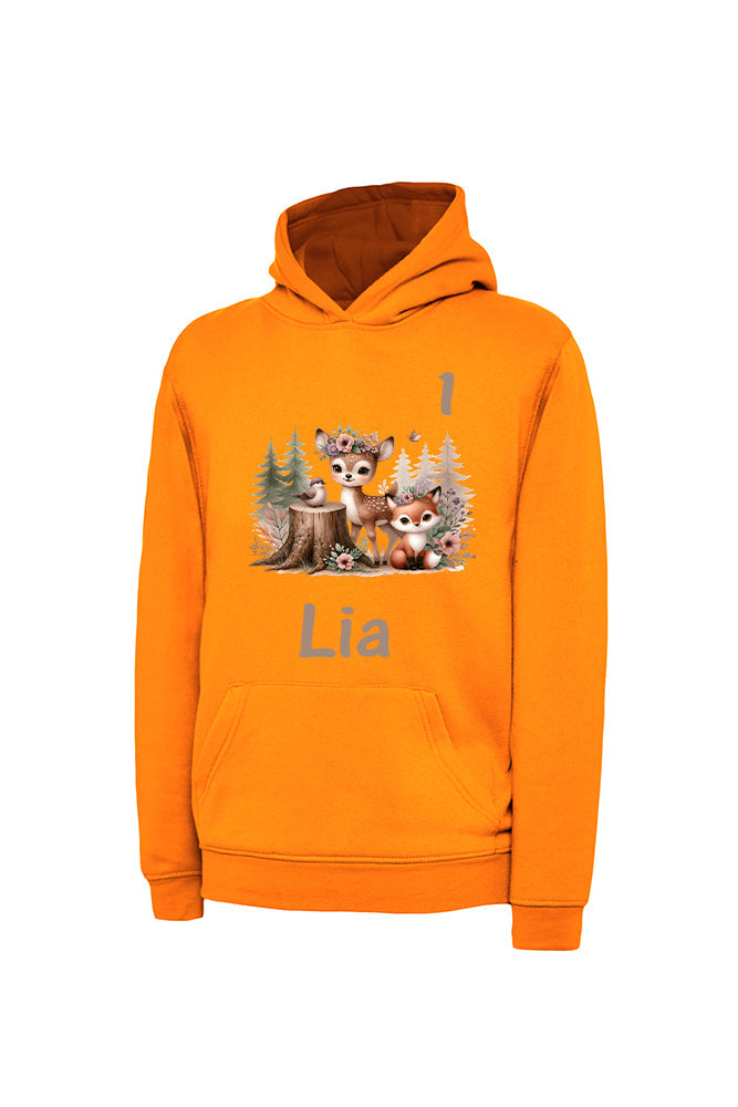 Kinderhoodie Mädchen - personalisierbar