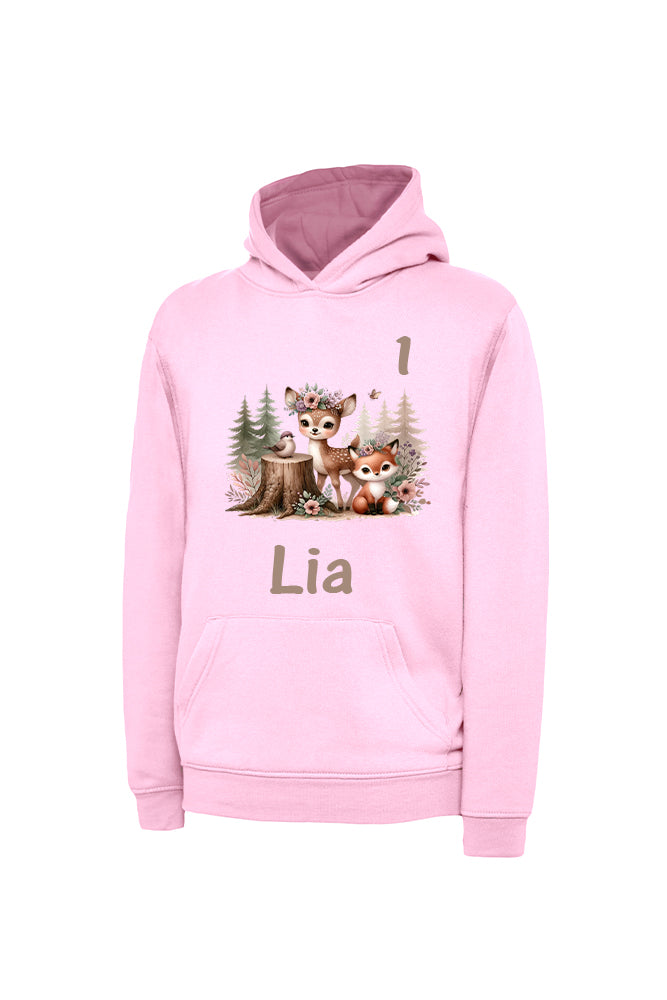 Kinderhoodie Mädchen - personalisierbar