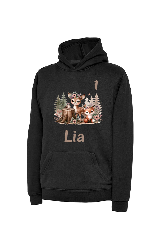 Kinderhoodie Mädchen - personalisierbar