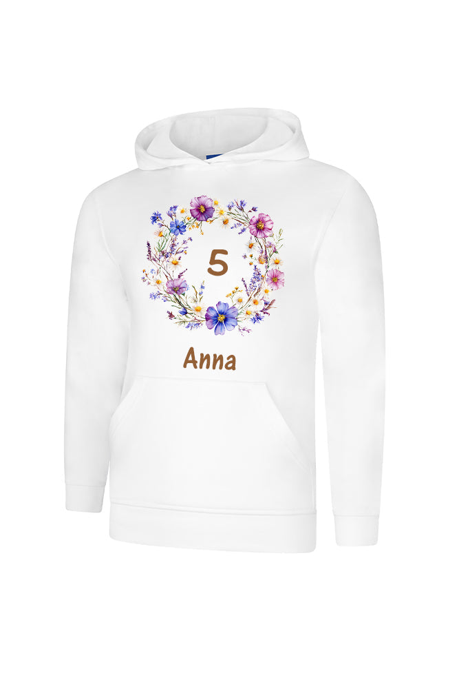 Kinderhoodie Mädchen - personalisierbar