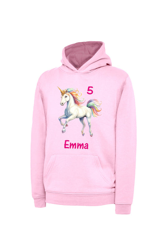 Kinderhoodie Mädchen - personalisierbar