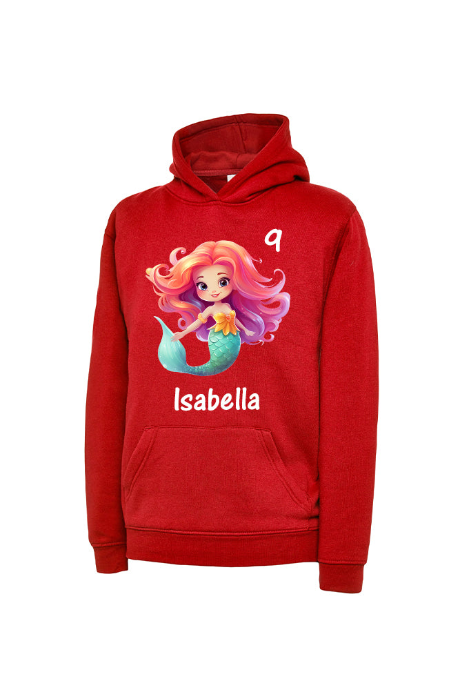 Kinderhoodie Mädchen - personalisierbar