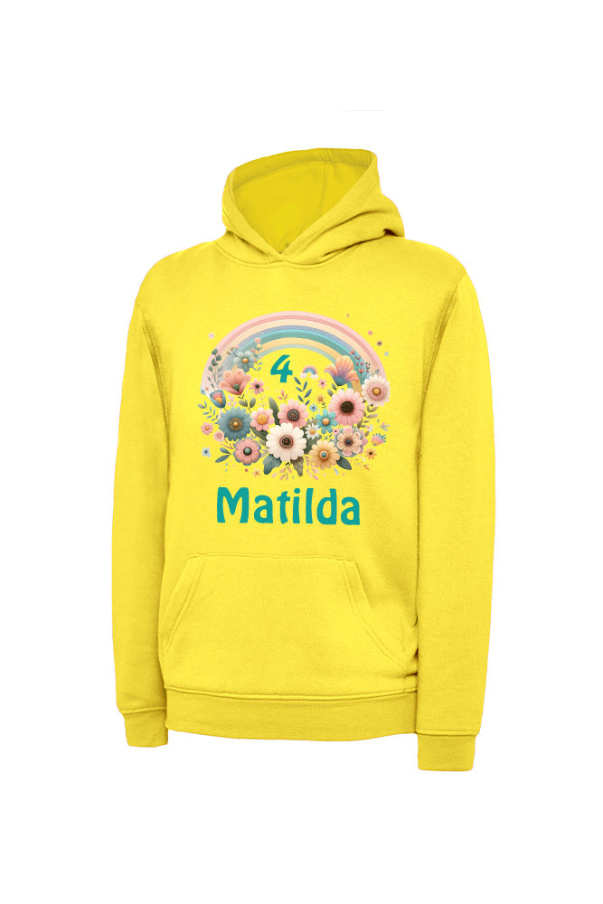 Kinderhoodie Mädchen - personalisierbar