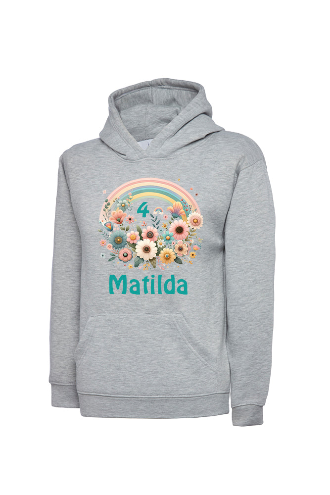 Kinderhoodie Mädchen - personalisierbar