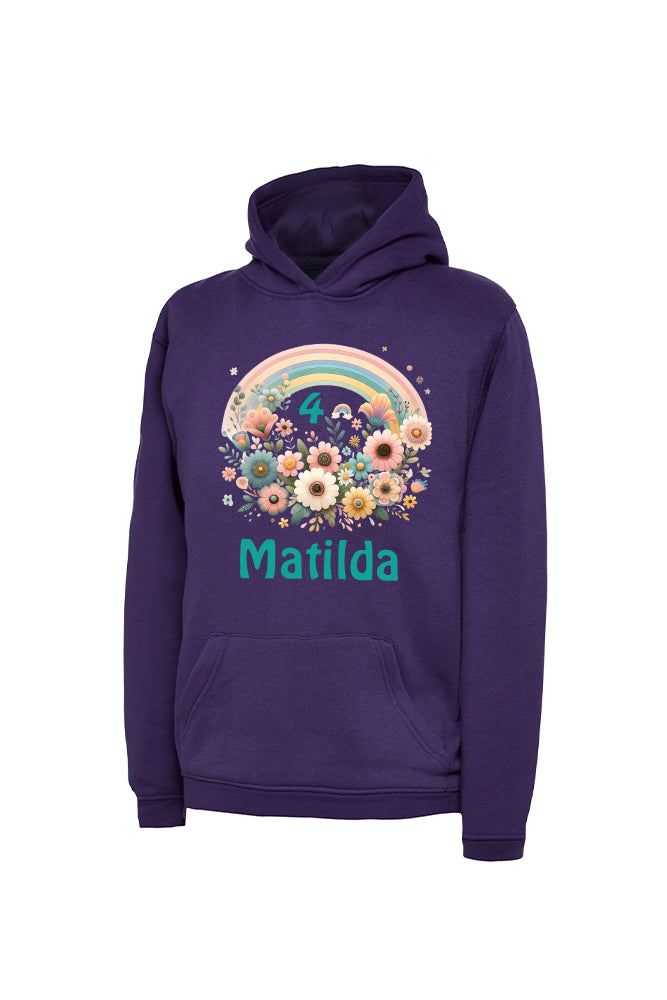 Kinderhoodie Mädchen - personalisierbar