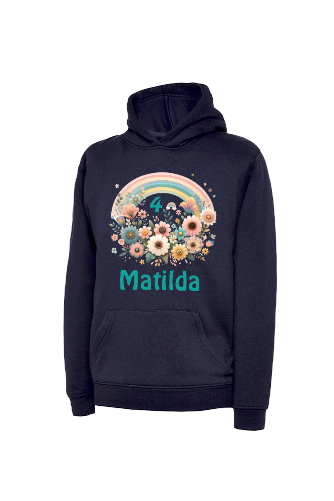 Kinderhoodie Mädchen - personalisierbar