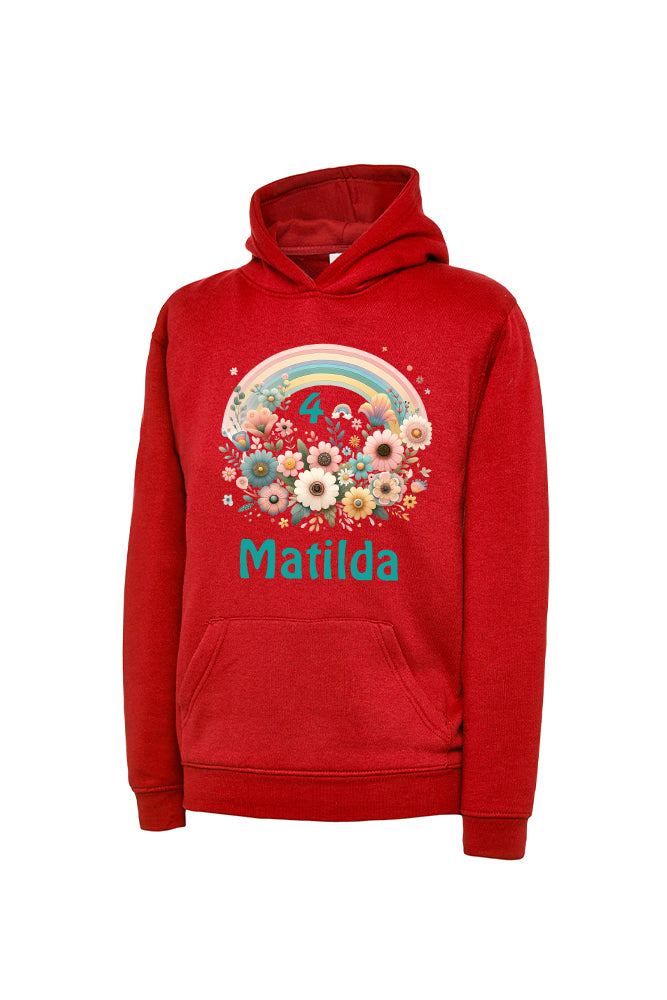 Kinderhoodie Mädchen - personalisierbar