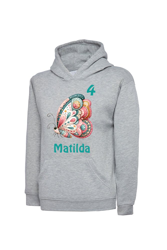 Kinderhoodie Mädchen - personalisierbar