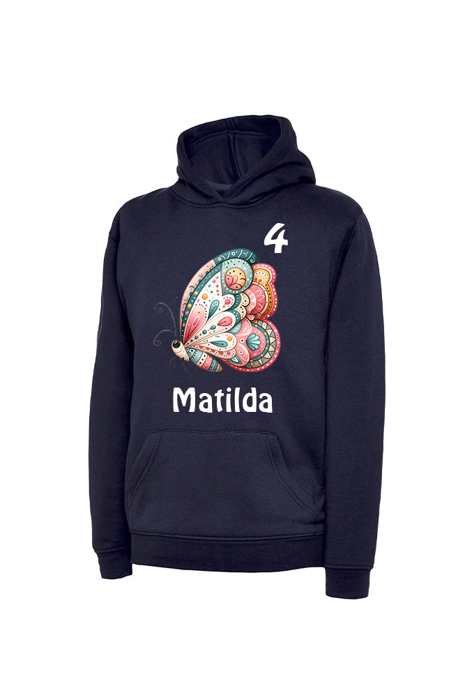 Kinderhoodie Mädchen - personalisierbar