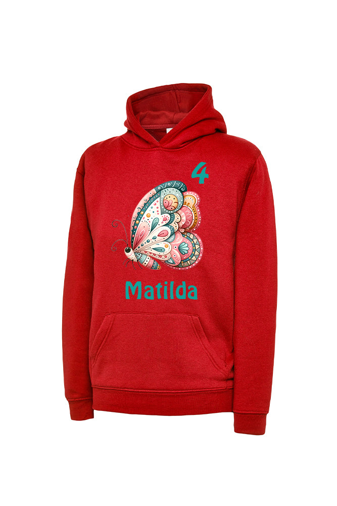 Kinderhoodie Mädchen - personalisierbar