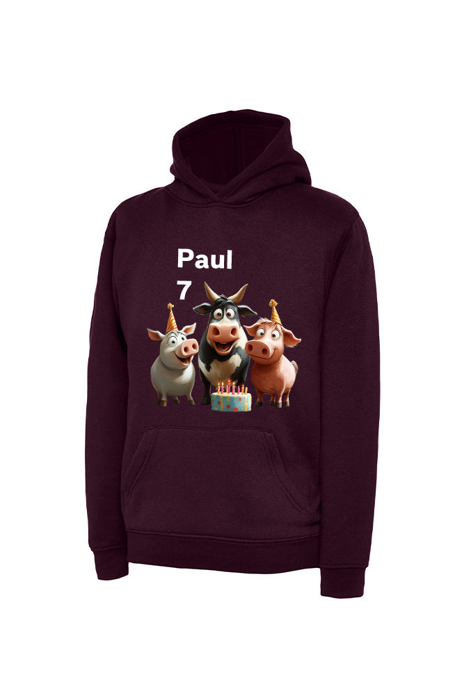 Kinderhoodie Mädchen und Jungen - personalisierbar