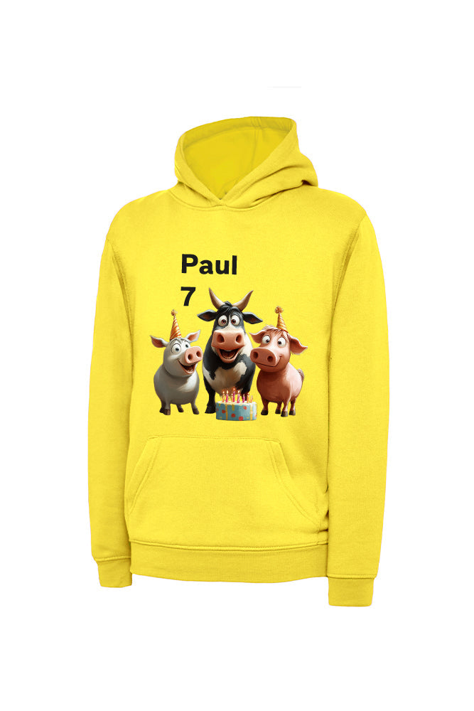 Kinderhoodie Mädchen und Jungen - personalisierbar