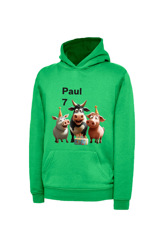 Kinderhoodie Mädchen und Jungen - personalisierbar