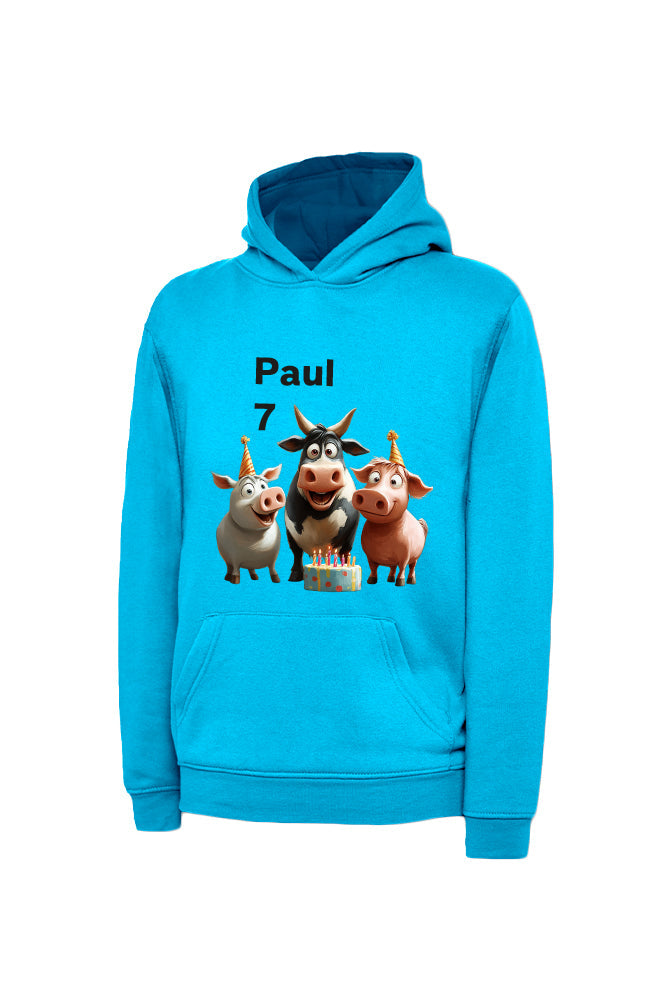 Kinderhoodie Mädchen und Jungen - personalisierbar