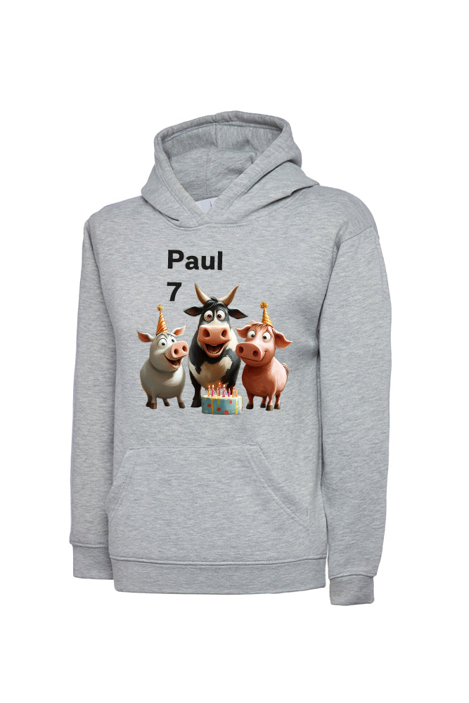 Kinderhoodie Mädchen und Jungen - personalisierbar