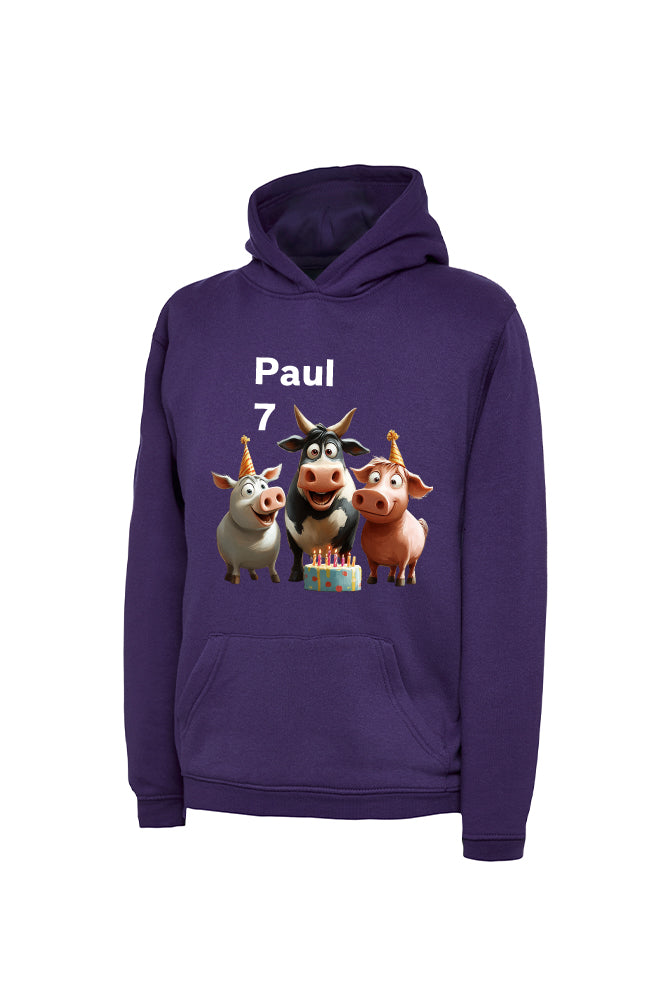 Kinderhoodie Mädchen und Jungen - personalisierbar